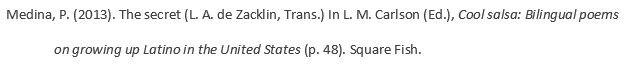 APA Citation Example Cool Salsa 4